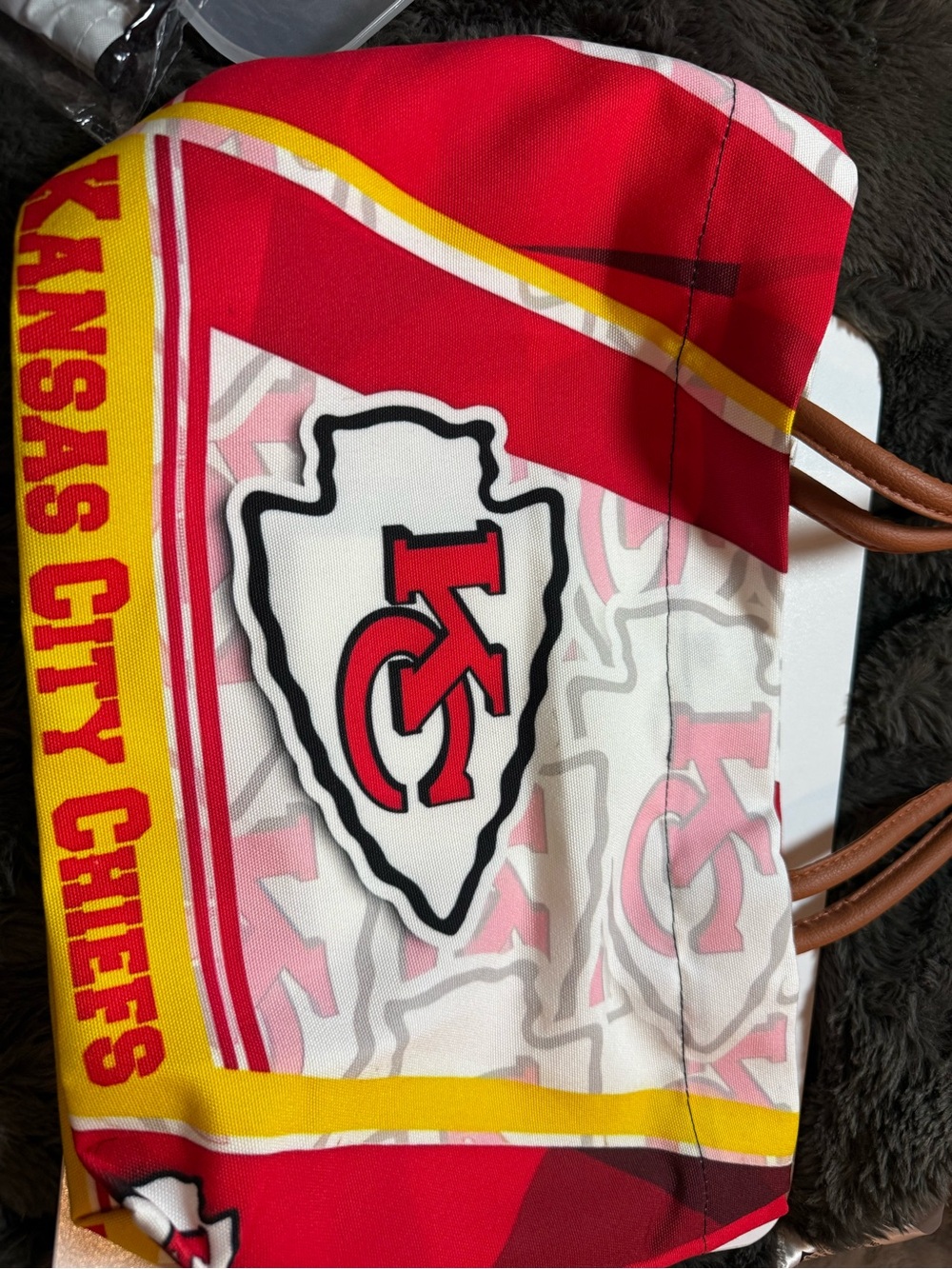 Kansas City Chiefs Tote Bag - Red, White & Yellow Fan Gear